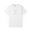 Held By Grace T-Shirt — Floral Cross Back Christian Tee